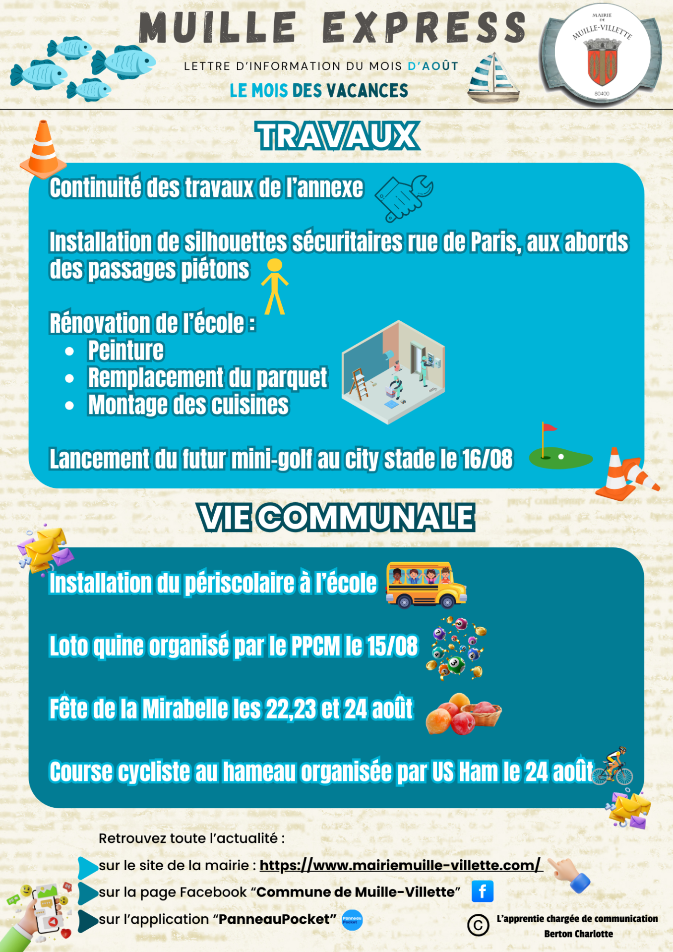 Newsletter aout 2025
